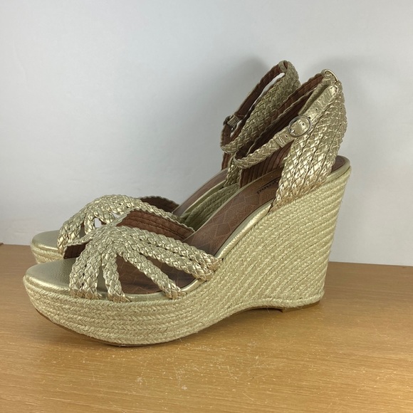 Lucky Brand Lainey Wedge Sandals Size 9 Women’s - Picture 1 of 14